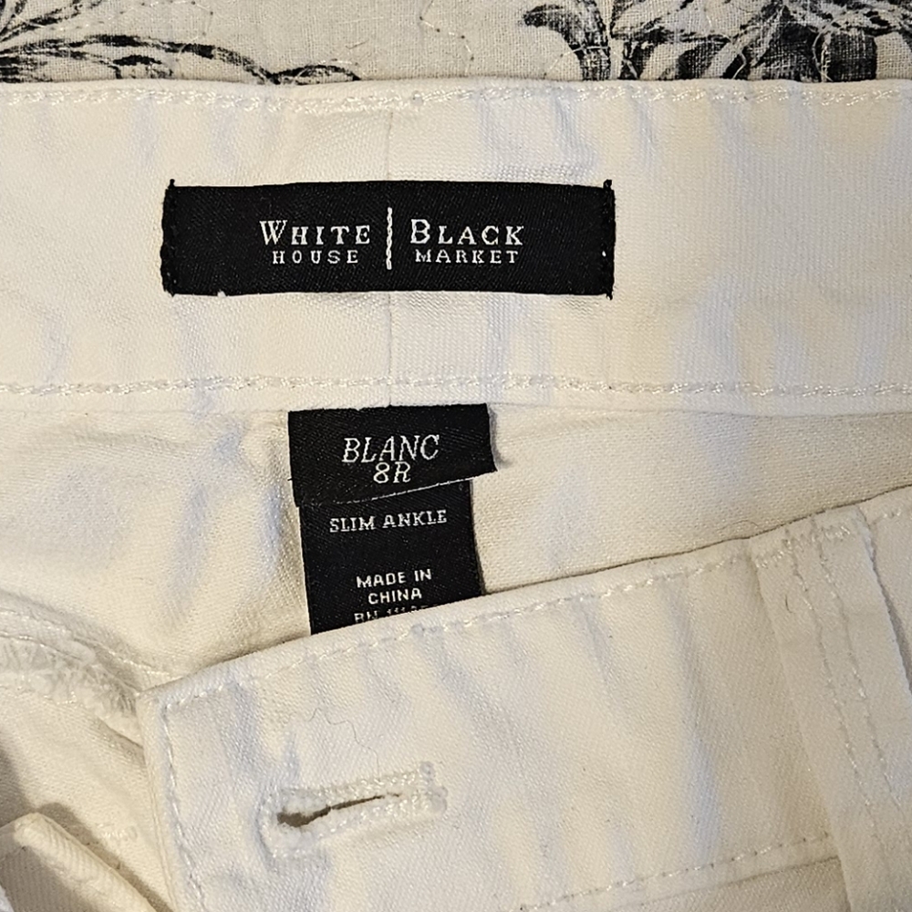 White House Black Market Pants - White 8R